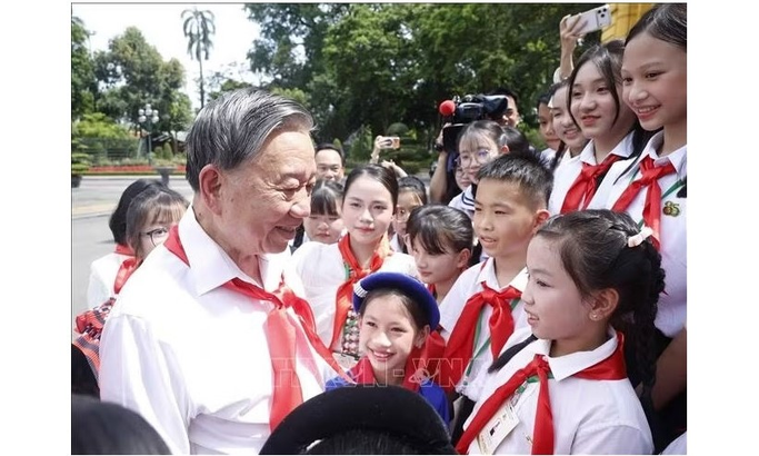 Thư của Tổng Bí thư, Chủ tịch nước Tô Lâm gửi các cháu thiếu niên, nhi đồng nhân dịp Tết Trung thu