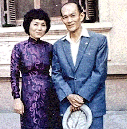 Nhà nông học Lương Định Của và phu nhân, bà Nakamura Nobuko
